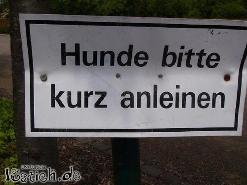 Hunde kurz anleinen Hunde kurz anleinen