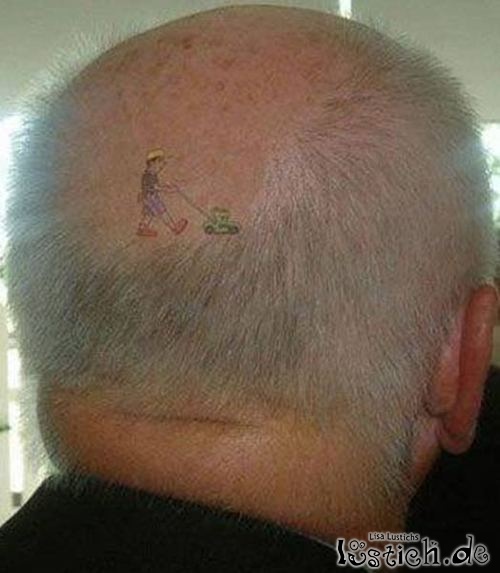 Glatzen-Tattoo Glatzen-Tattoo