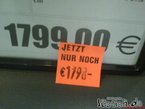 Schnäppchen Schnäppchen