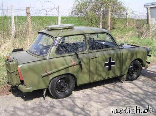 Bundeswehr-Trabi Bundeswehr-Trabi