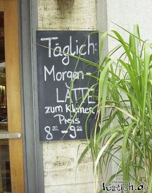 Morgenlatte