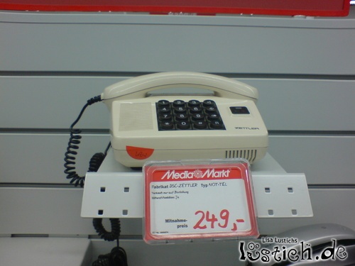 Hightech Telefon bei Media Markt