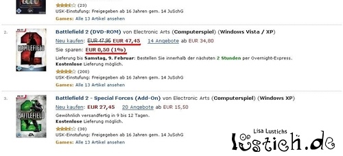 Amazon Angebot