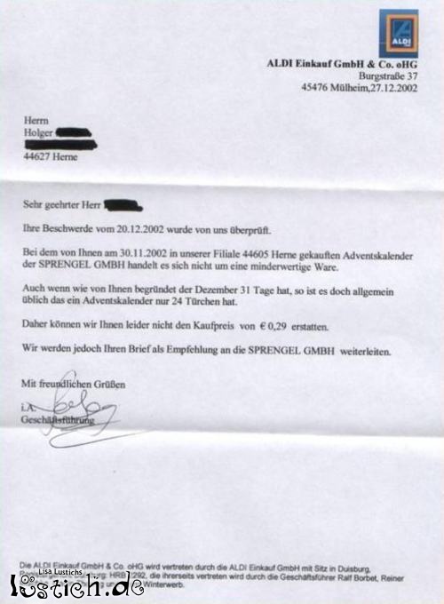 Die Beschwerde Die Beschwerde