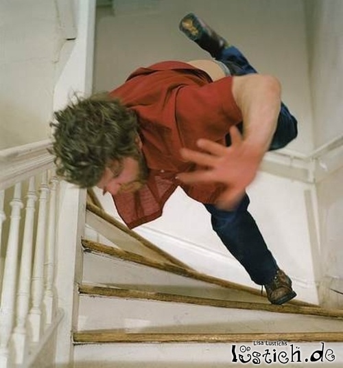 Fat People Falling Down Stairs 13