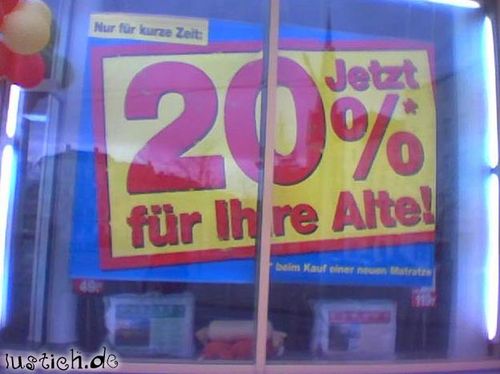 Alte Loswerden Alte Loswerden