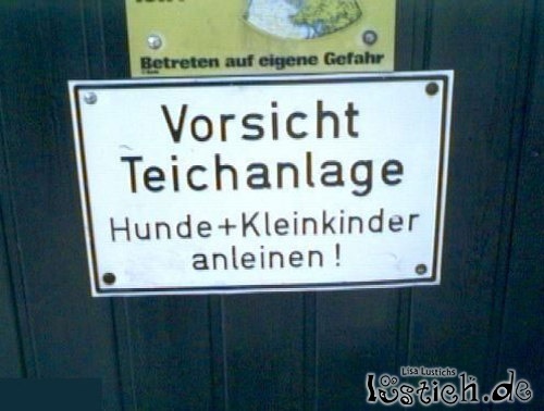 Bitte anleinen Bitte anleinen