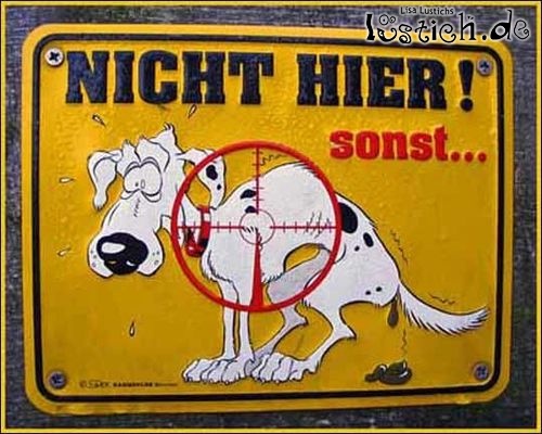 Hundeschild Hundeschild