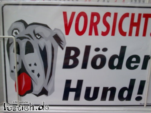 Bl&ouml;der Hund