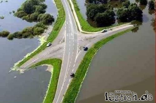 Straße ins Wasser Straße ins Wasser