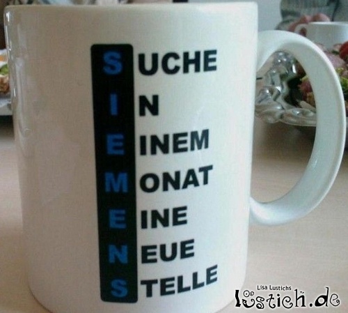 Siemens Kaffeebecher Siemens Kaffeebecher