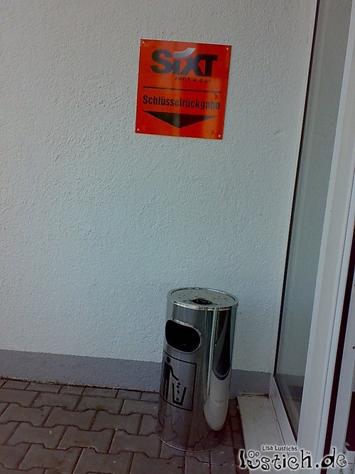 Schlüsselabgabe mal anders Schlüsselabgabe mal anders