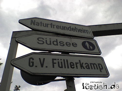Fußweg zur Südsee Fußweg zur Südsee
