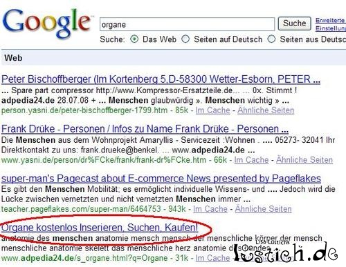 Organe kaufen Organe kaufen