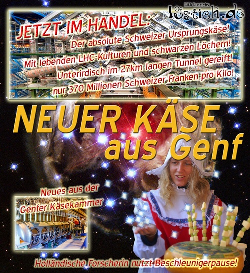 Neues vom Teilchenbeschleuniger CERN in Genf Neues vom Teilchenbeschleuniger CERN in Genf