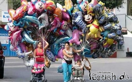 Luftballonkinderwagen Luftballonkinderwagen