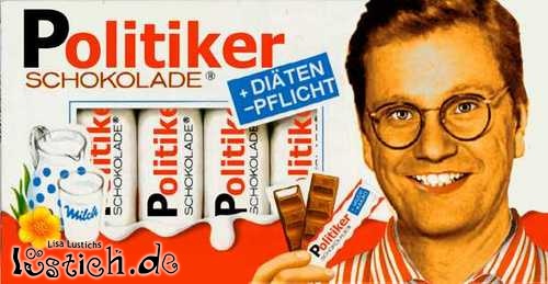 Politikerschokolade Politikerschokolade