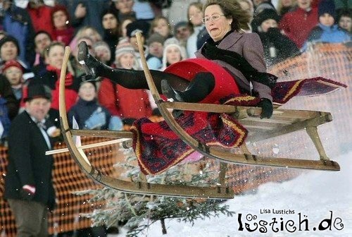 Lustige Schlittenfahrt Lustige Schlittenfahrt
