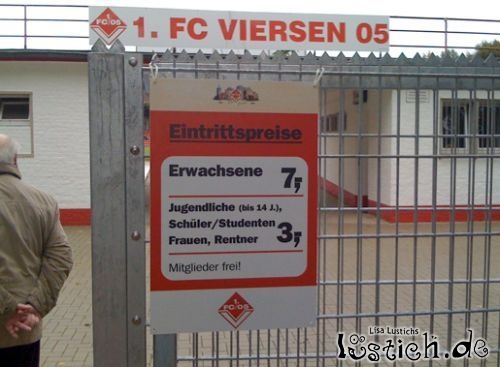 Eintrittspreise Eintrittspreise