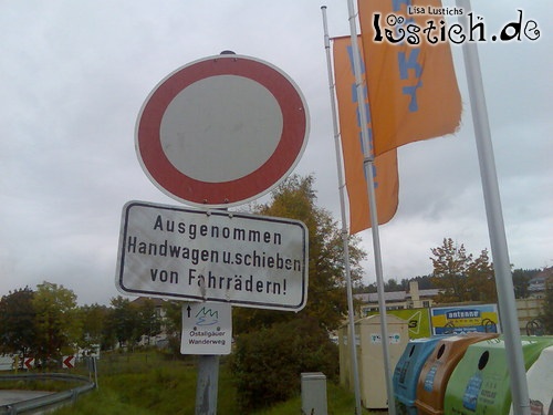 Schild für Volldeppen Schild für Volldeppen