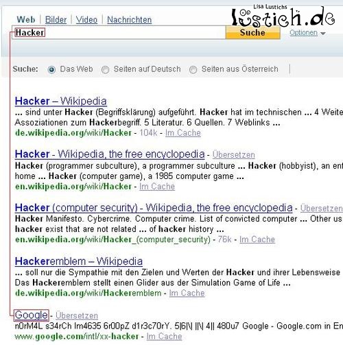 Wer ist der Hacker? Wer ist der Hacker?