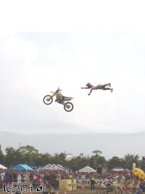 Fliegendes Motorrad Fliegendes Motorrad