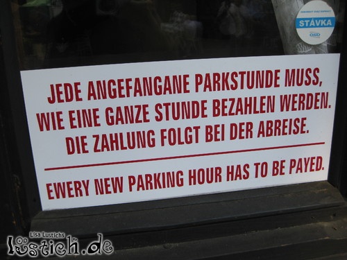 Parkanweisung Parkanweisung