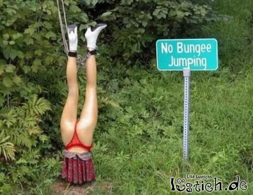Bitte kein Bungeejumping