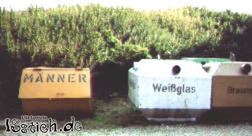 Männer entsorgen Männer entsorgen