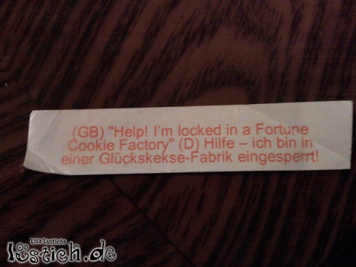 Der Glückskeks Der Glückskeks