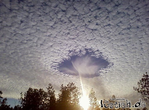 Wolken weglasern