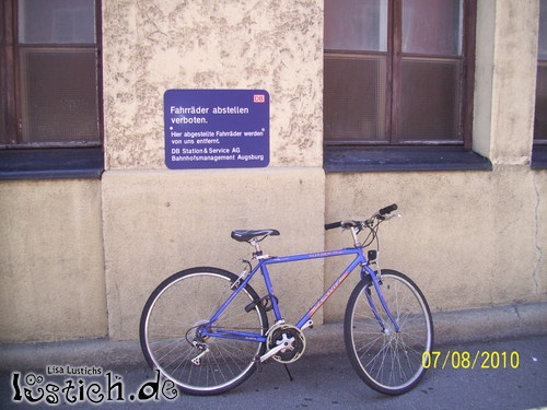 Fahrradverbot Fahrradverbot