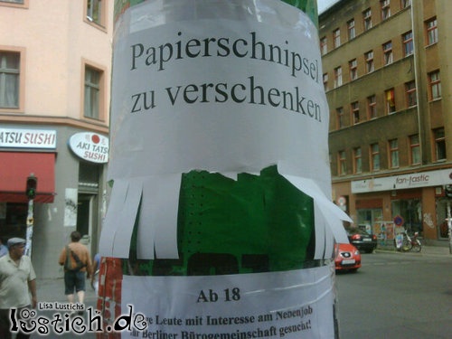 Papierschnipsel