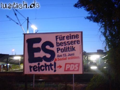 Es reicht Es reicht
