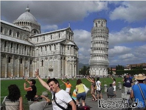 Fotos vom schiefen Turm in Pisa