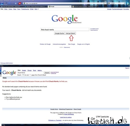 Chuck Norris finds you! Chuck Norris finds you!