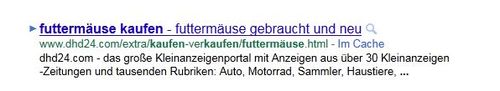 Futterm&auml;use gebraucht kaufen