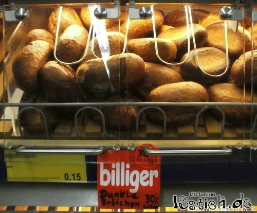 Schwarzbrötchen im Angebot Schwarzbrötchen im Angebot