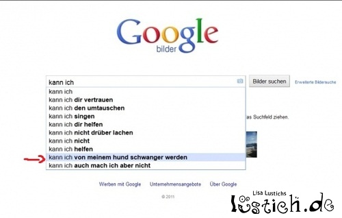 Schwangerschaftstest mit Google