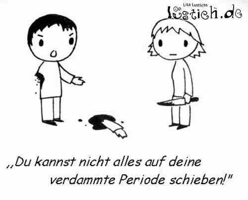 Frauen und ihre Periode Bild lustich.de