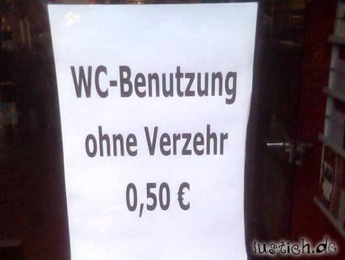 WC-Verzehr WC-Verzehr