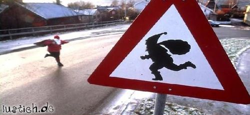 Vorsicht Weihnachtsm&auml;nner