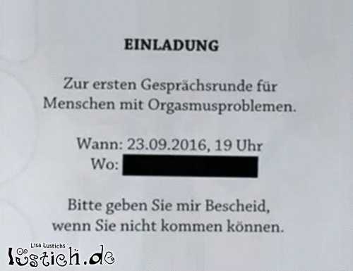 Einladung zur Gesprächsrunde Bild lustich de