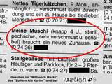 Muschi zu verkaufen