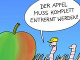 Entkernt