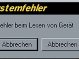 Systemfehler
