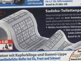 Sudoku Toilettenpapier-Spa&szlig;