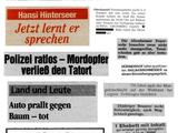 Lustige Zeitungsartikel