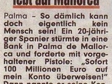 Dümmster Räuber