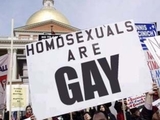 Homosexuelle sind Schwul